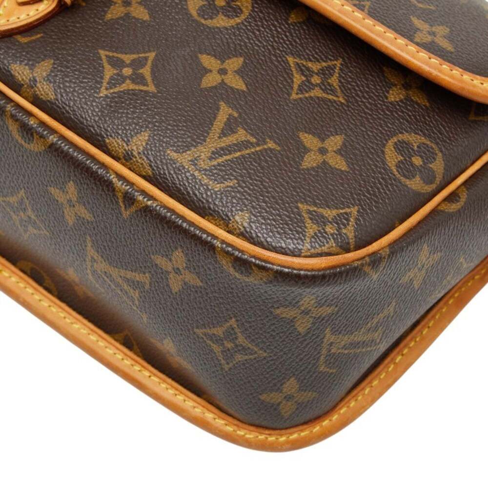 LOUIS VUITTON Brown Monogram Leather Shoulder Bag - Picture 5 of 13